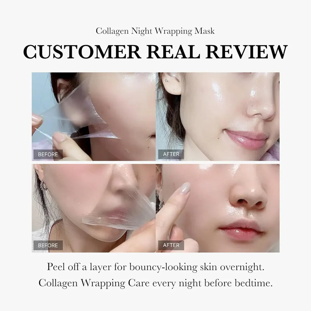 Collagen Night Wrapping Peel Off Mask